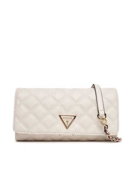 Guess Giully II Mini Schoudertas Dames Beige - Maat One Size - Kleur: Taupe | Soccerfanshop