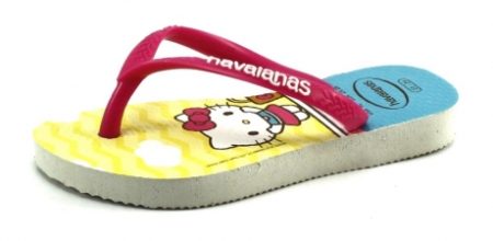 Havaianas Kids Slim Hello Kitty Ochre