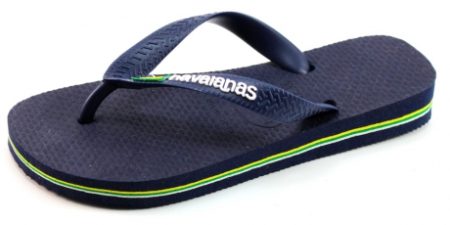 Havaianas slippers Kids Brasil logo Blauw HAV15