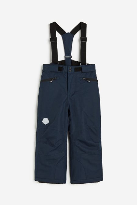 H & M - Skibroek Met Zakken - Blauw