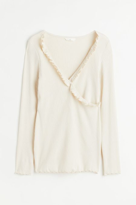 H & M - MAMA Before & After Tricot top - Beige