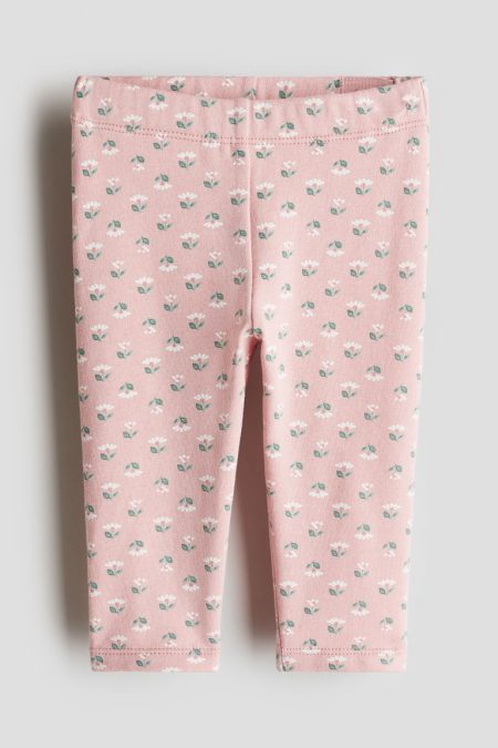 H & M - Katoenen legging - Roze