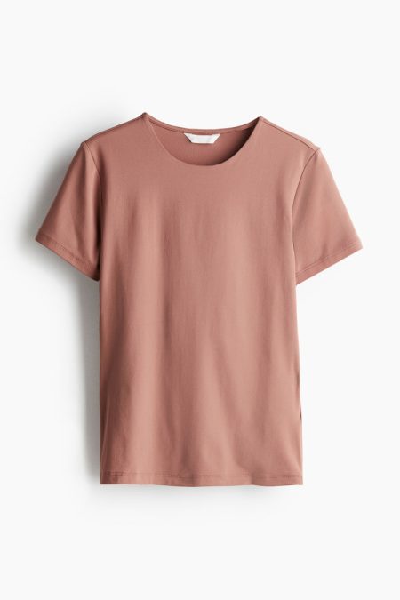 H & M - Nauwsluitende top - Roze