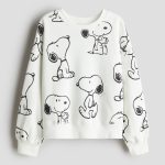 H & M - Sweater met geprint motief - Wit