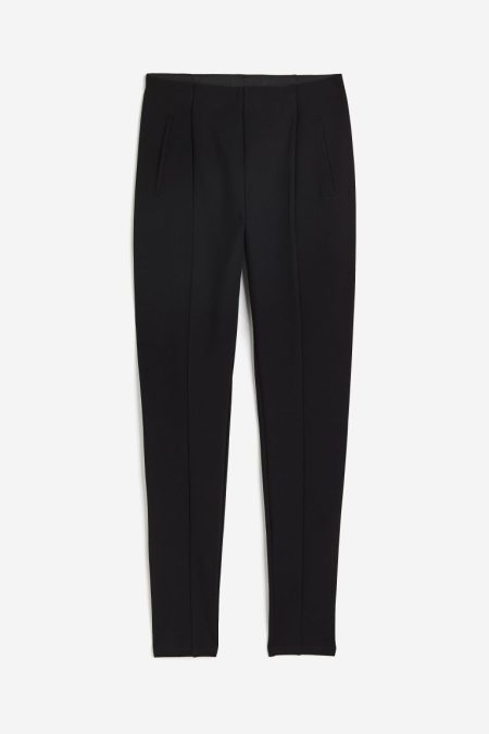 H & M - Joggers van stevig tricot - Zwart