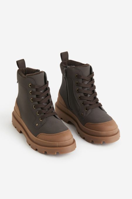 H & M - Waterdichte boots - Bruin