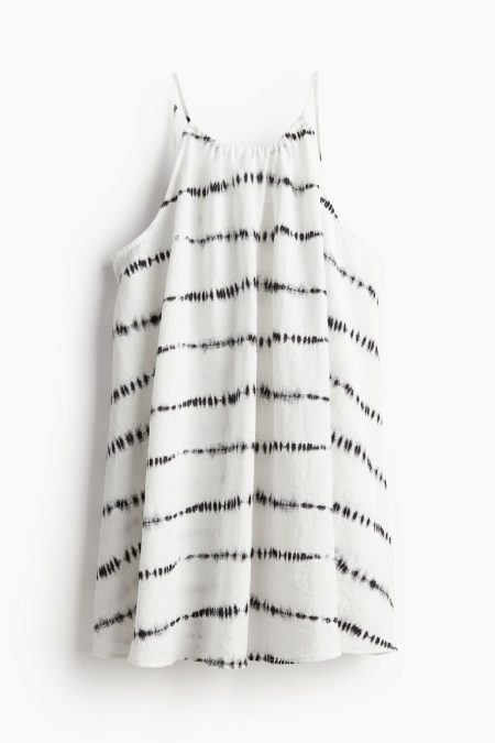 H & M - A-linejurk - Wit