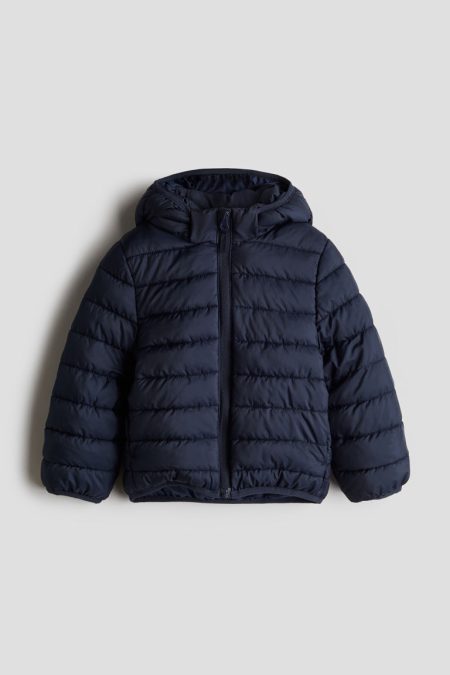 H & M - Waterafstotend pufferjack - Blauw