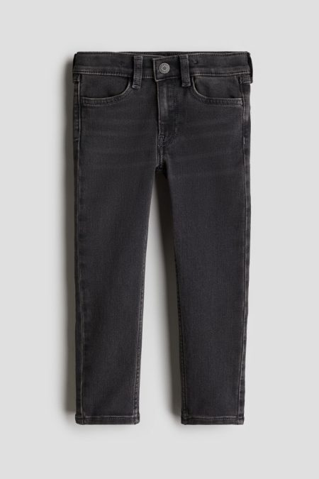 H & M - Super Soft Slim Fit Jeans - Zwart