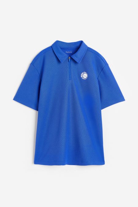 H & M - Tennisshirt van DryMove™ - Blauw