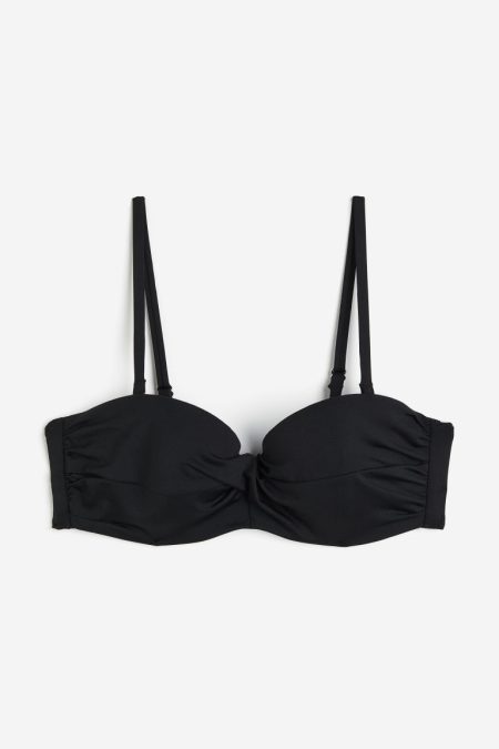 H & M - Balconettebikinitop - Zwart