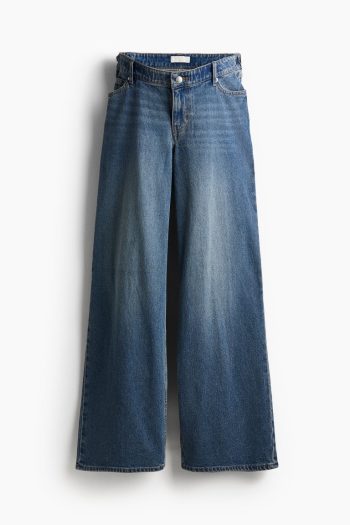 H & M - MAMA Before & After Wijde jeans - Blauw