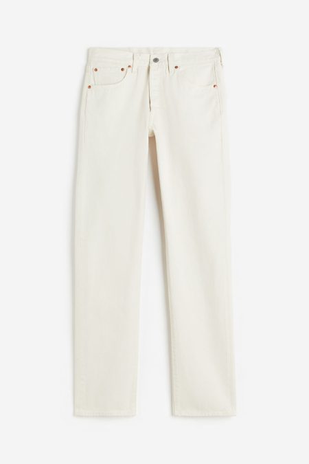 H & M - 501® Original Jeans - Wit