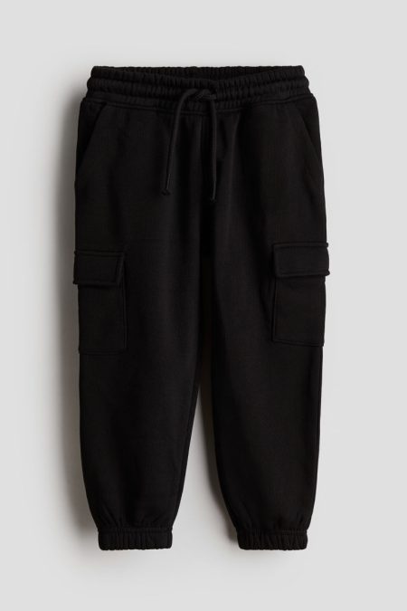 H & M - Utilityjoggers - Zwart