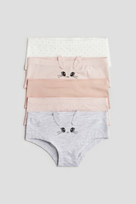 H & M - Set van 5 hipsters - Roze