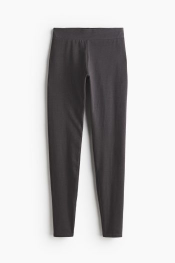 H & M - Legging - High waist - Grijs