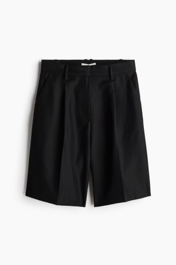 H & M - Bermudashort - Zwart