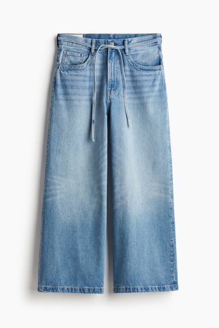 H & M - Wide jeans - Blauw