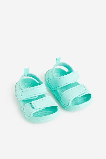 H & M - Sandalen - Groen