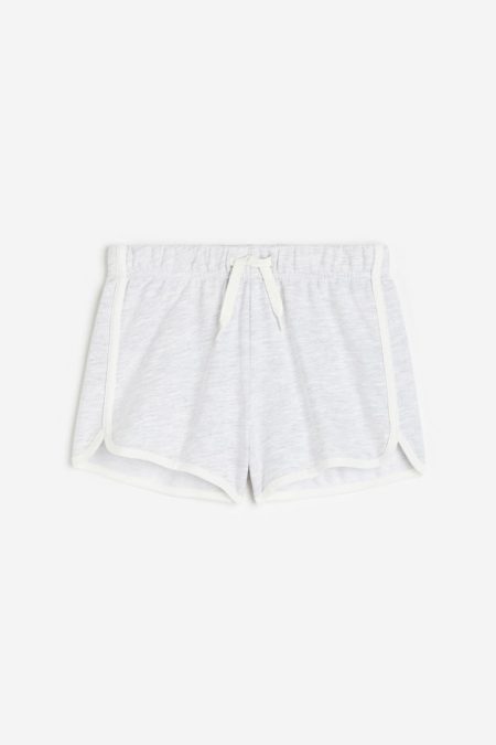 H & M - Katoenen sweatshort - Grijs