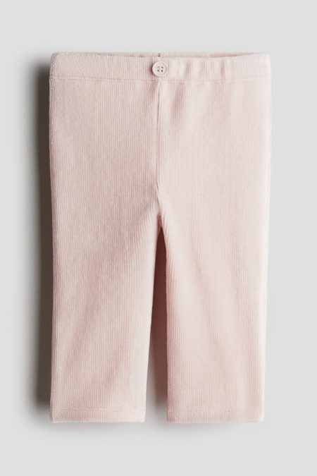 H & M - Tricot legging - Roze