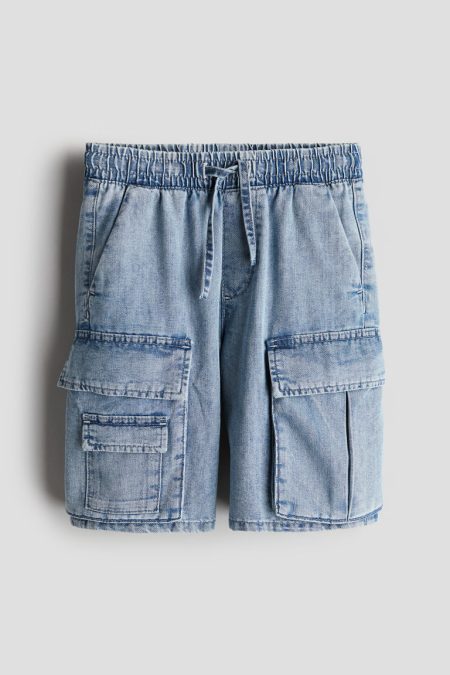 H & M - Utilityshort - Blauw