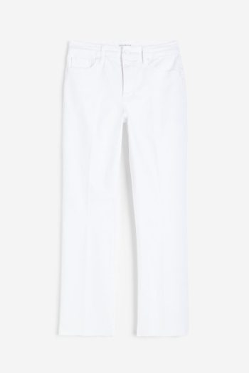 H & M - Good Straight Raw Hem - Wit