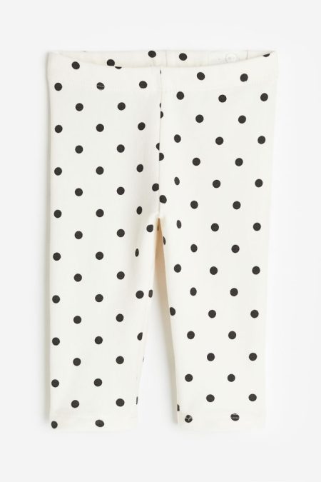 H & M - Legging met geruwde binnenkant - Wit