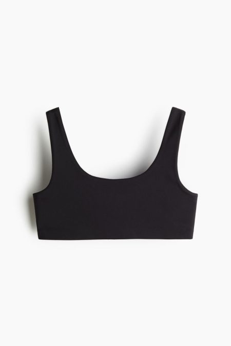 H & M - Sporttop van SoftMove™ - Zwart