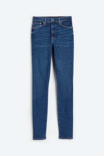 H & M - Shaping Skinny High Jeans - Blauw