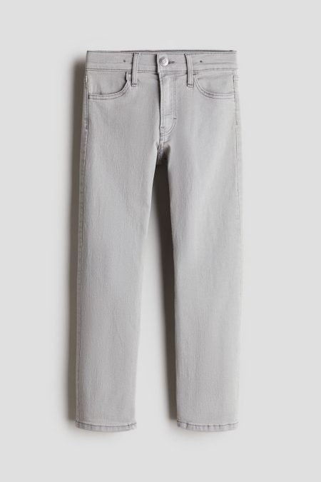 H & M - Comfort Stretch Slim Fit Jeans - Grijs