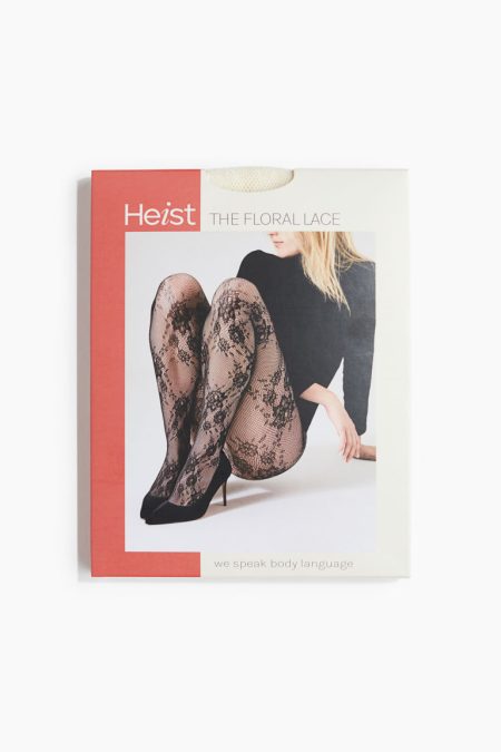 H & M - The Floral Lace - Wit