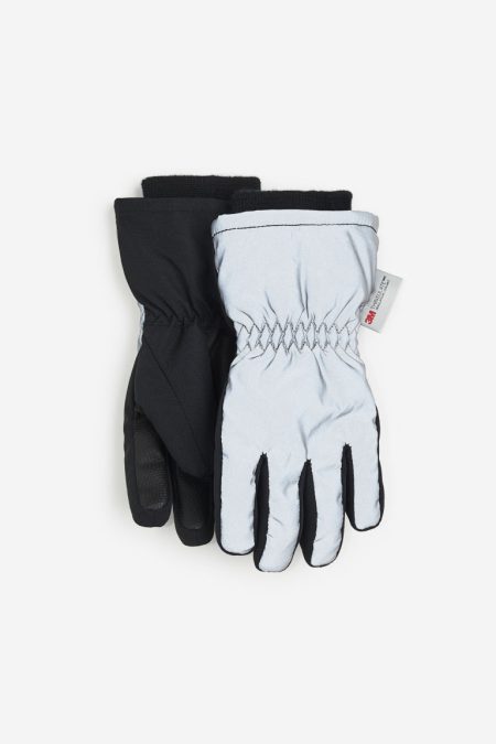 H & M - Reflecterende winterhandschoenen - Zwart