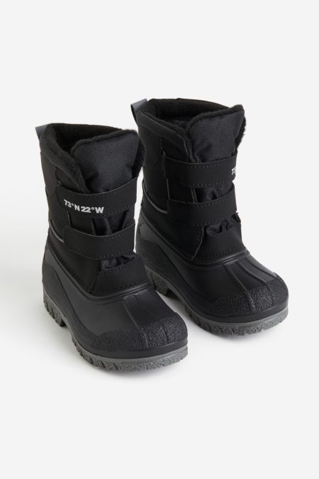 H & M - Waterdichte winterboots - Zwart