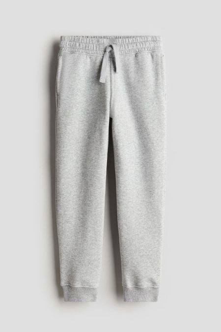 H & M - Katoenen sweatpants - Grijs