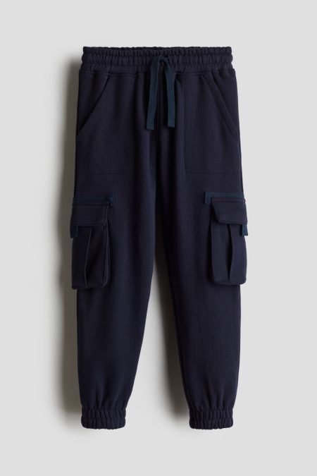 H & M - Utilityjoggers - Blauw