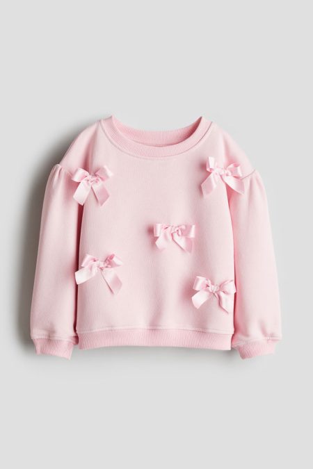 H & M - Sweater met volants - Roze