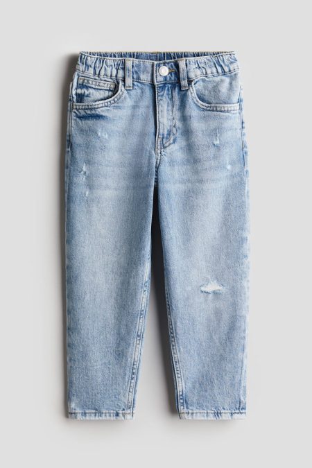 H & M - Loose Fit Jeans - Blauw