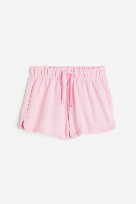 H & M - Katoenen sweatshort - Roze