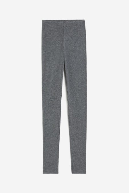 H & M - Legging van lyocellmix - Grijs