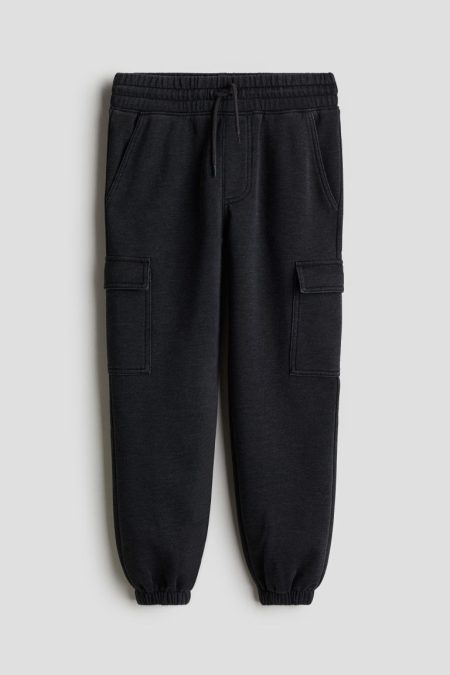 H & M - Utilityjoggers - Zwart