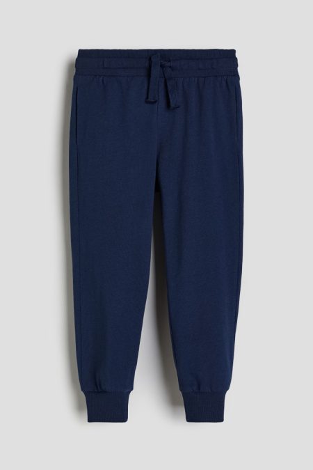 H & M - Tricot joggers - Blauw