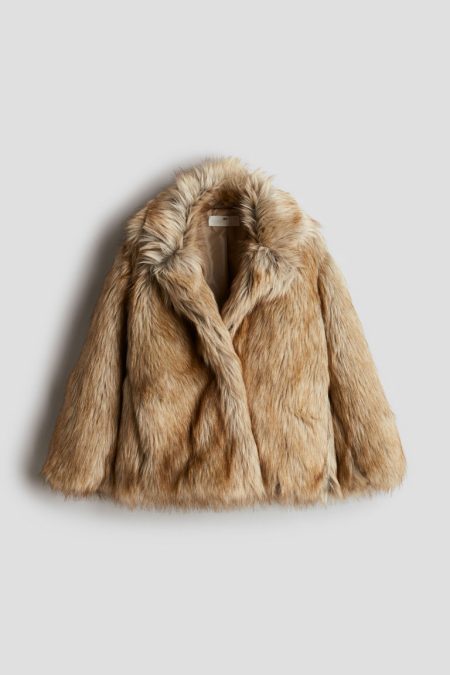 H & M - Fluffy jasje - Beige