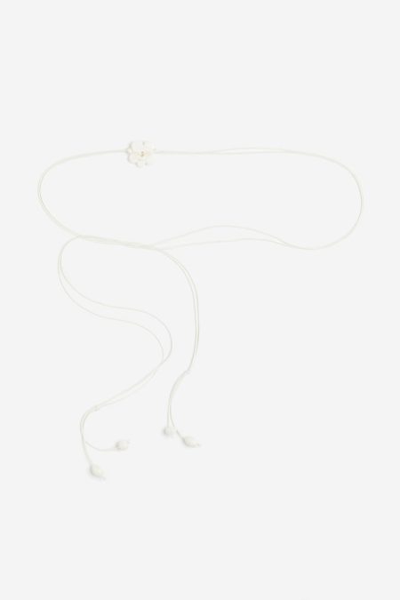 H & M - Tailleketting - Wit