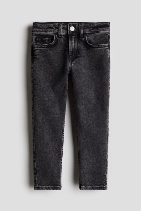 H & M - Relaxed Tapered Fit Jeans - Grijs