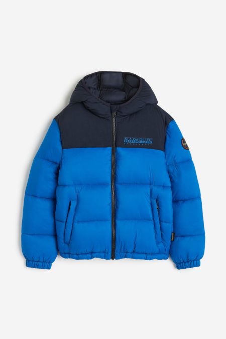 H & M - Hornelen Pufferjack - Blauw