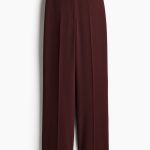 H & M - Wijde broek - Rood