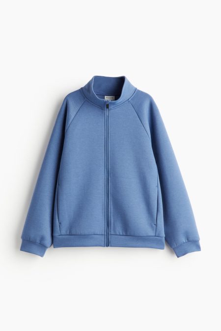 H & M - Sporttrackjacket van DryMove™ - Blauw