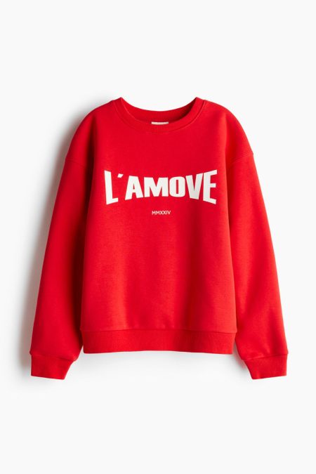 H & M - Sportsweater - Rood