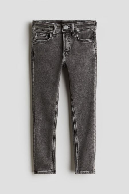 H & M - Super Soft Skinny Fit Jeans - Grijs